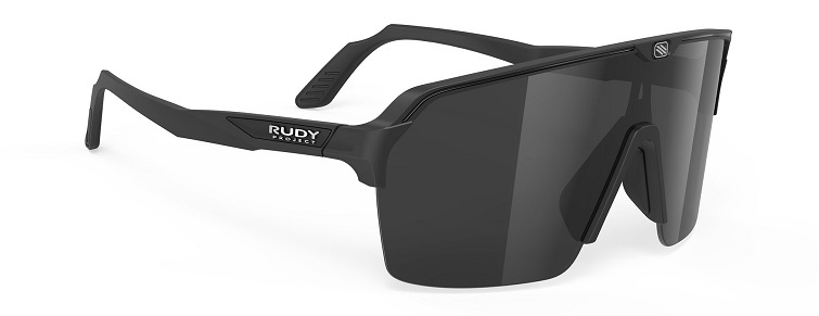 義大利Rudy Project SPINSHIELD AIR 太陽眼鏡 可配近視內視鏡/消光黑框黑鏡片BLACK MATTE