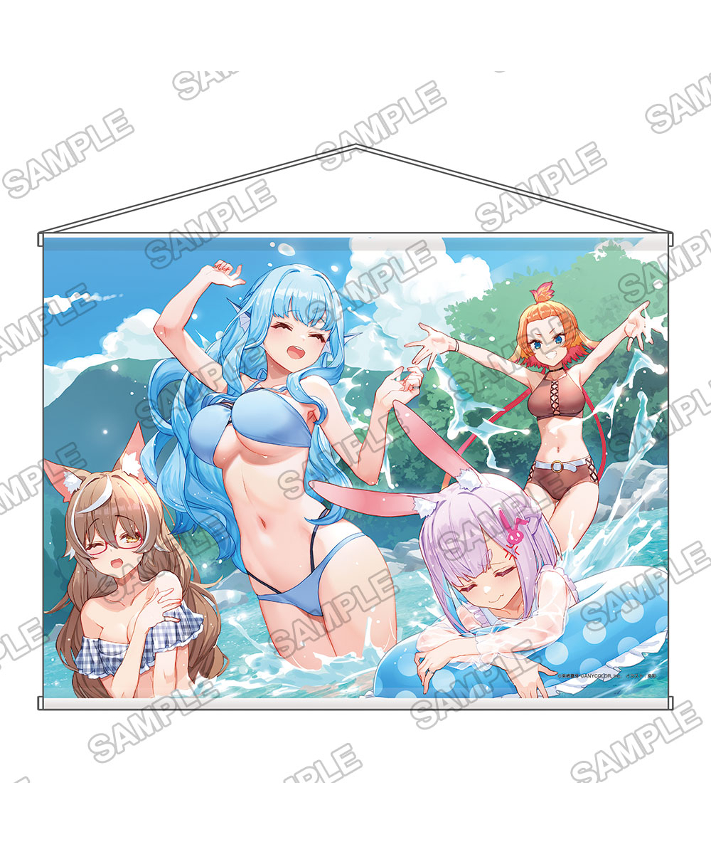 預購-MF掛軸JEX 加厚絨布B2掛軸 『非人學生與厭世教師』【日本進口精品】