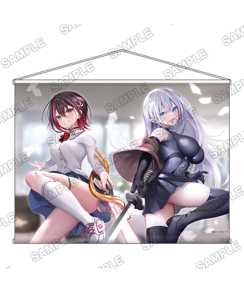 預購-MF掛軸JEX 加厚絨布B2掛軸 『在男性禁入的遊戲世界裡，我唯一該做的事情』【日本進口精品】