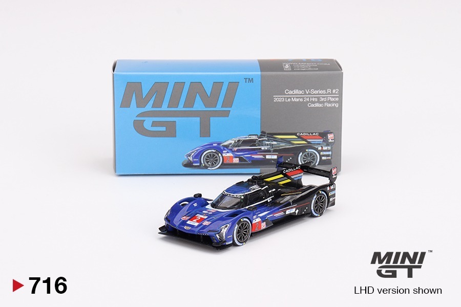 Mini GT 1/64 Cadillac V-Series.R #2 Cadillac Racing&nbsp;2023 Le Mans 24 Hrs&nbsp; 3rd Place MJ Version