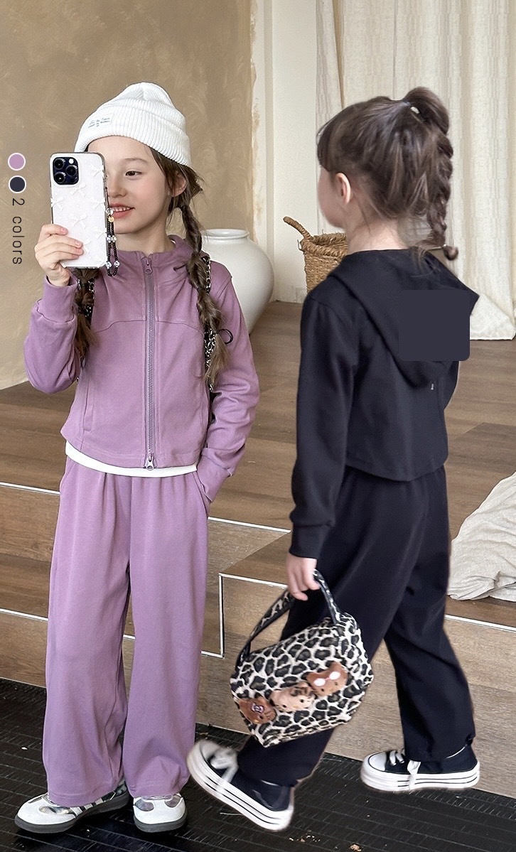 時髦修身外套套裝