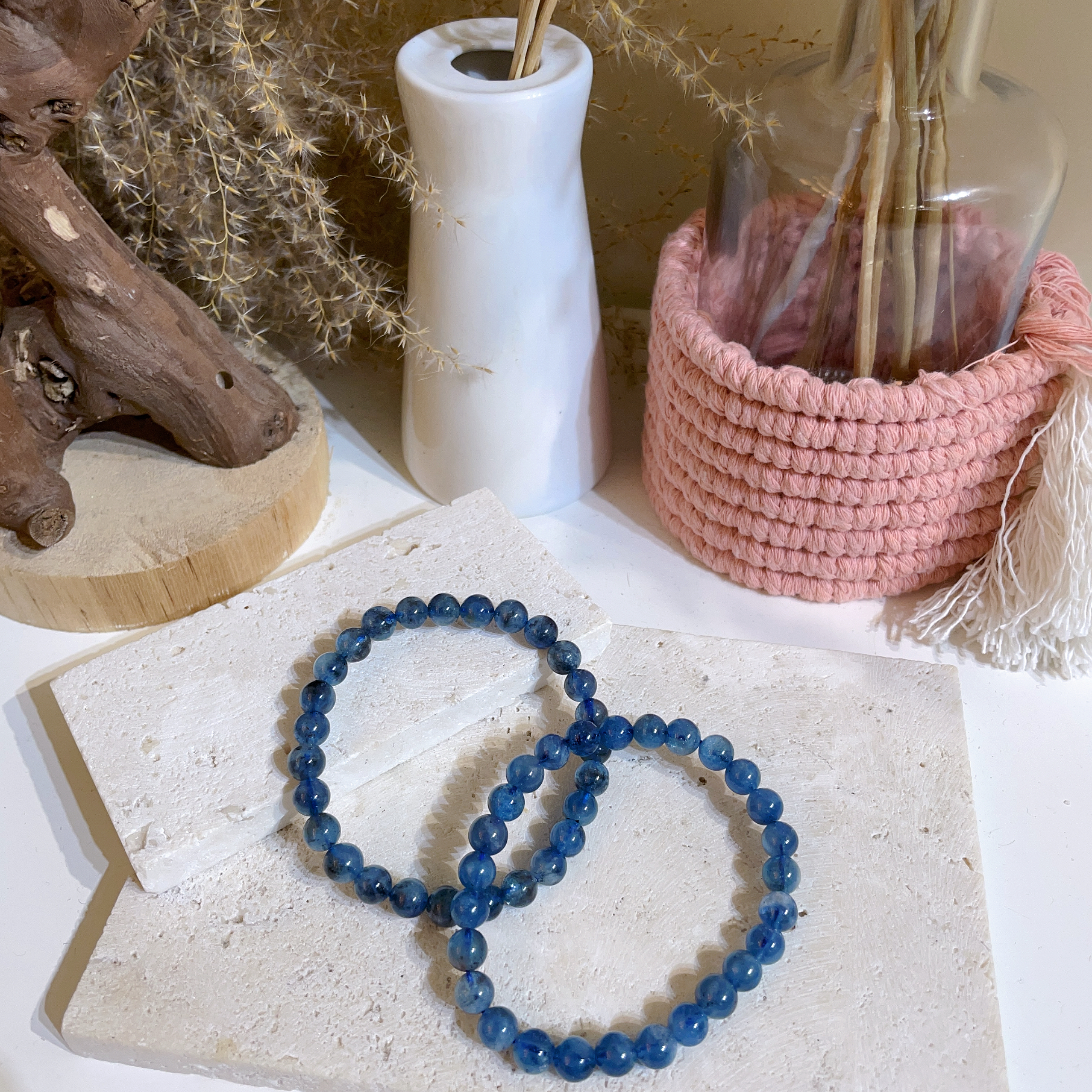 魔鬼海藍寶手串 6mm