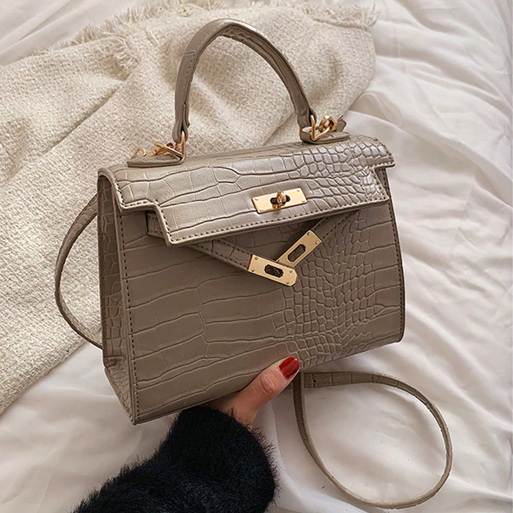 【Tory Barley 托里巴利】TRR-C013 質感 鱷魚紋 小凱莉 肩背包