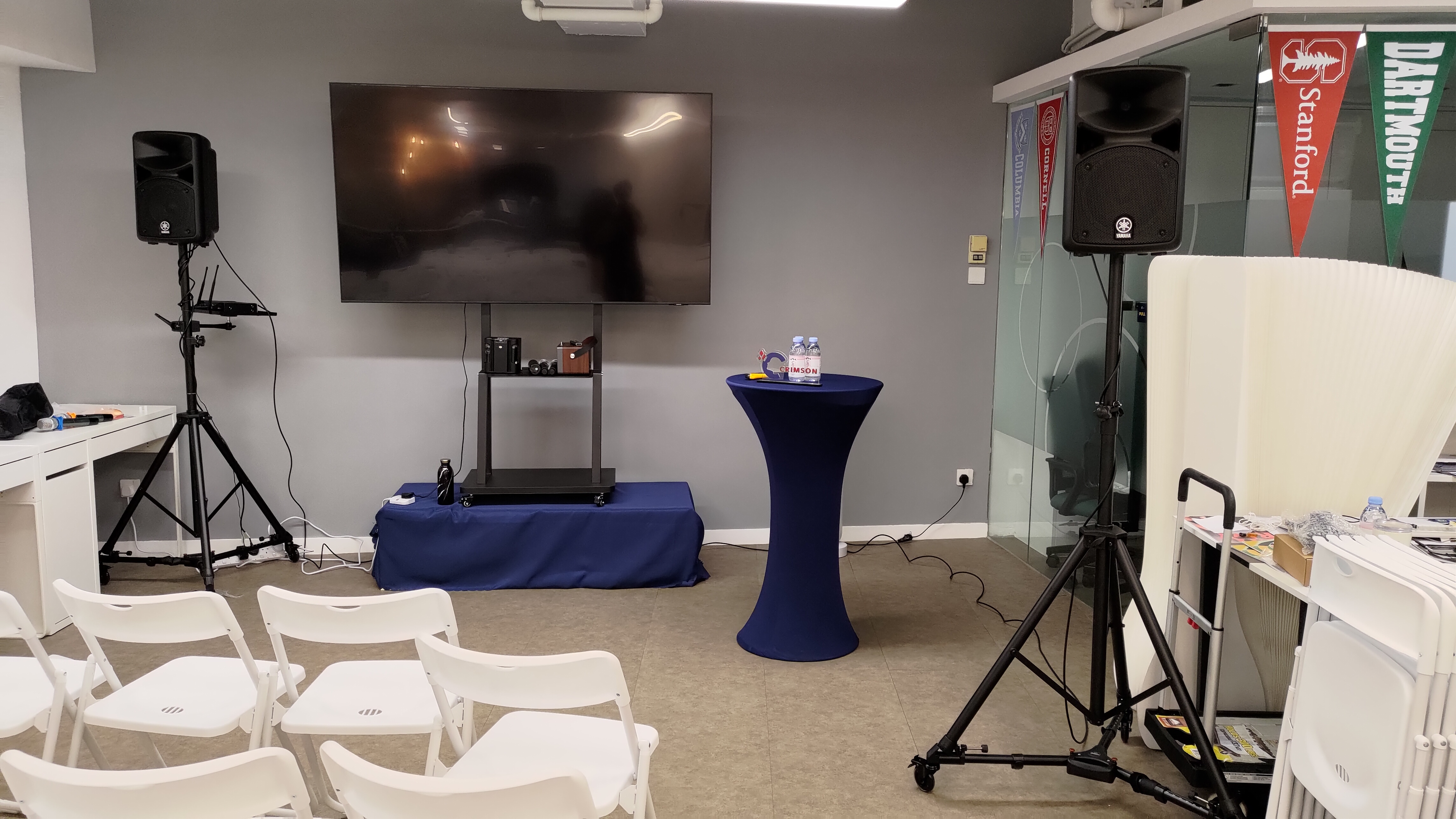 音響安裝：50人演講室音響