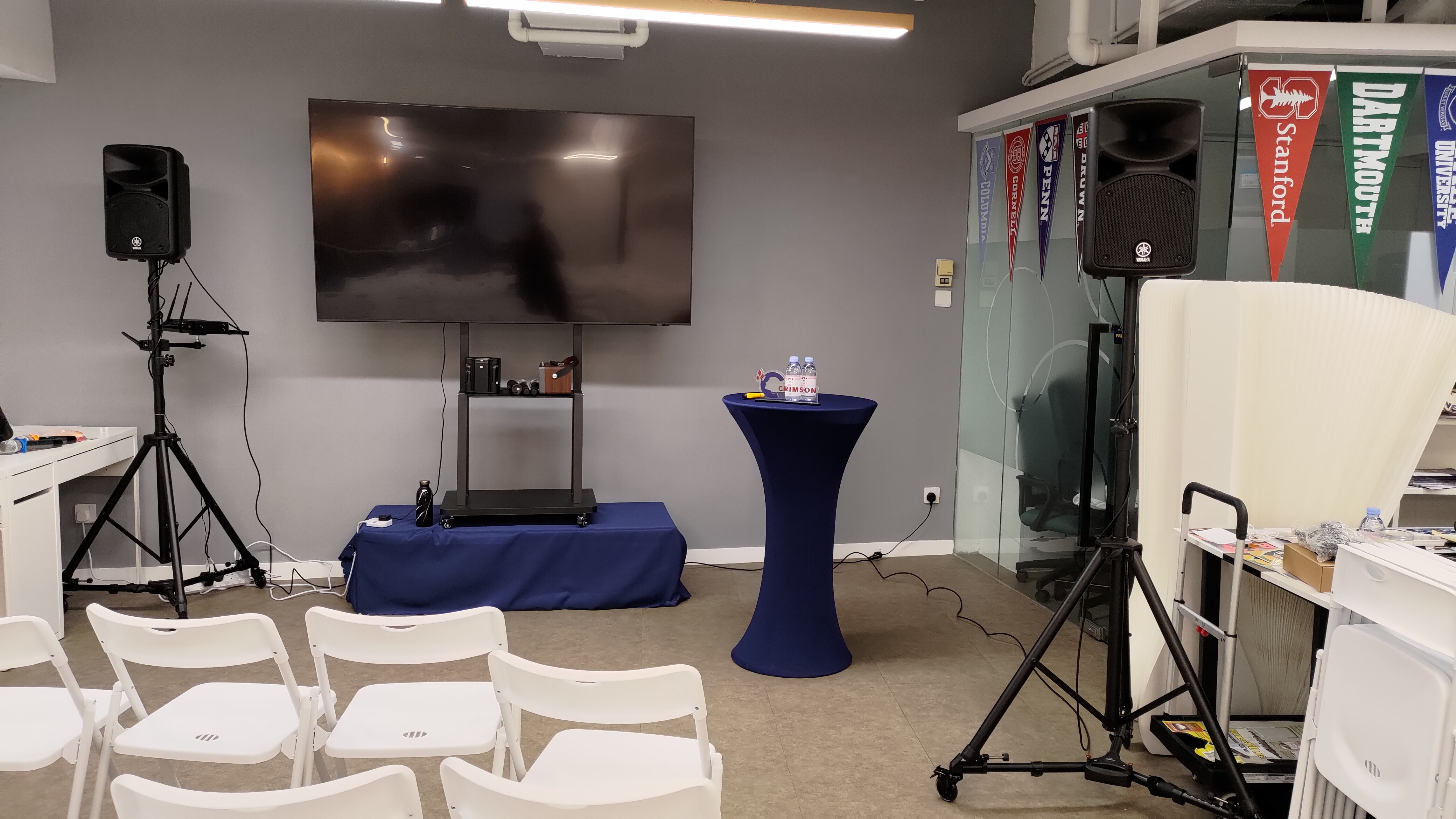 音響安裝：50人演講室音響