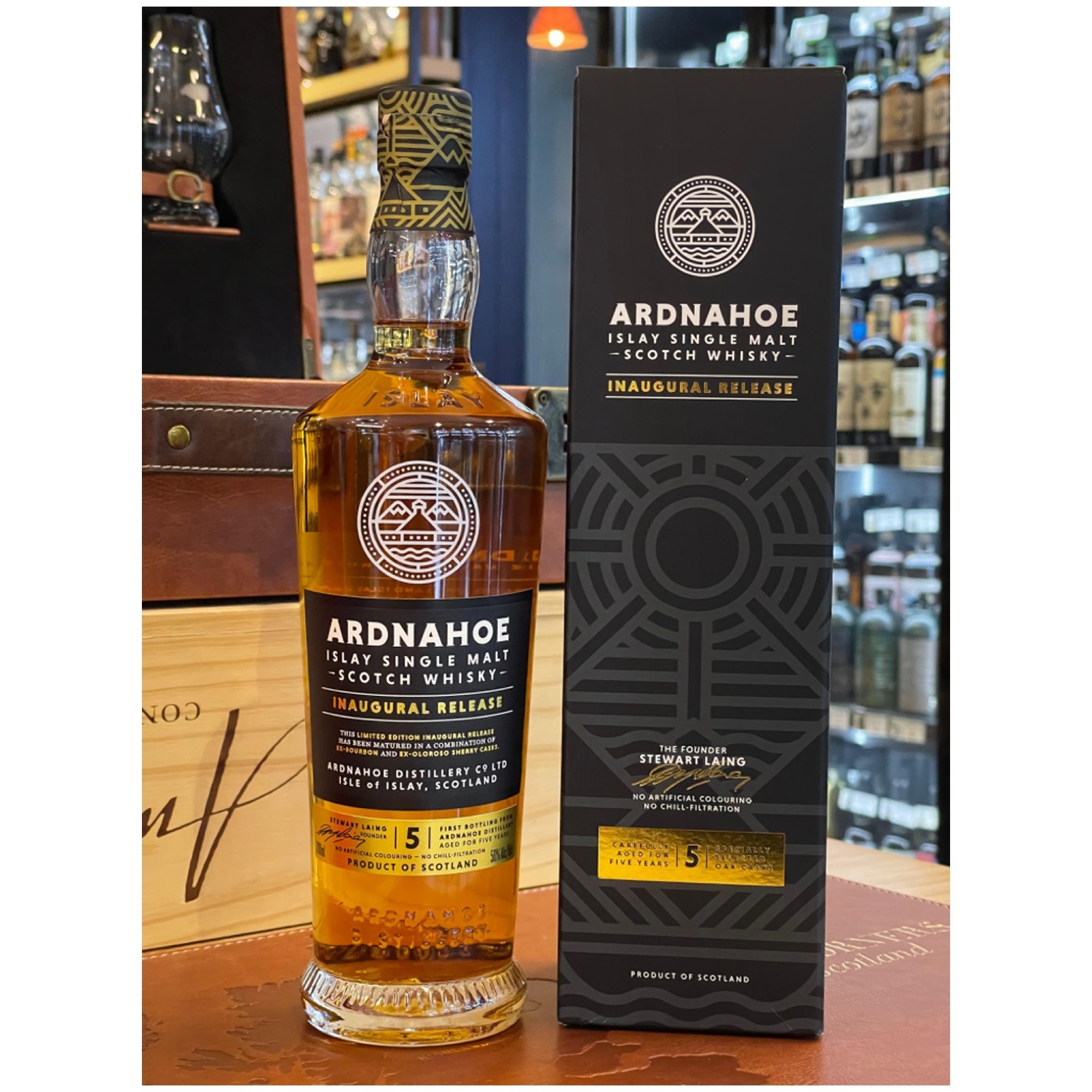 Ardnahoe 5 Year Old Inaugural Release Islay Single Malt