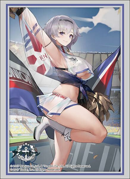 武士道角色卡套: Vol.4081 アズールレーン -リノ波濤のチアリーダー ver