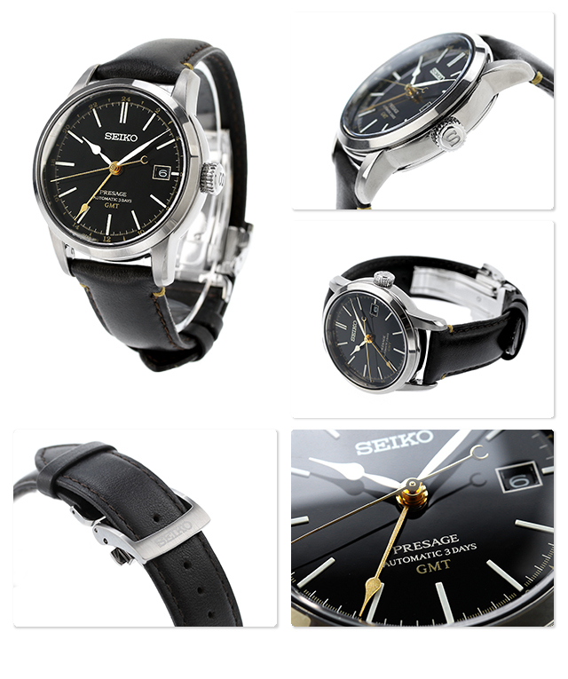 精工 Seiko Presage GMT Craftsmanship Urushi SARH001 /SPB447 SPB447J1Watch 工藝系列 漆面錶盤 配備 GMT