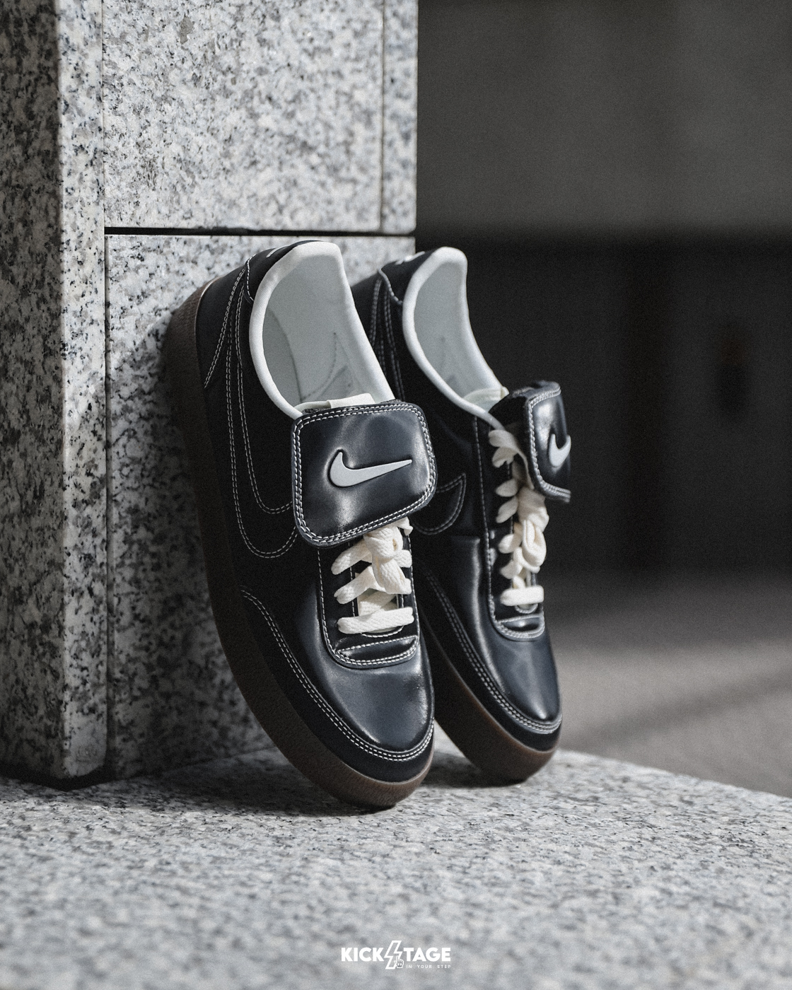 <連線代購商品>男女鞋 NIKE KILLSHOT 2 PRM 德訓鞋 黑色 黑皮革 低筒休閒鞋【HQ3489-010】