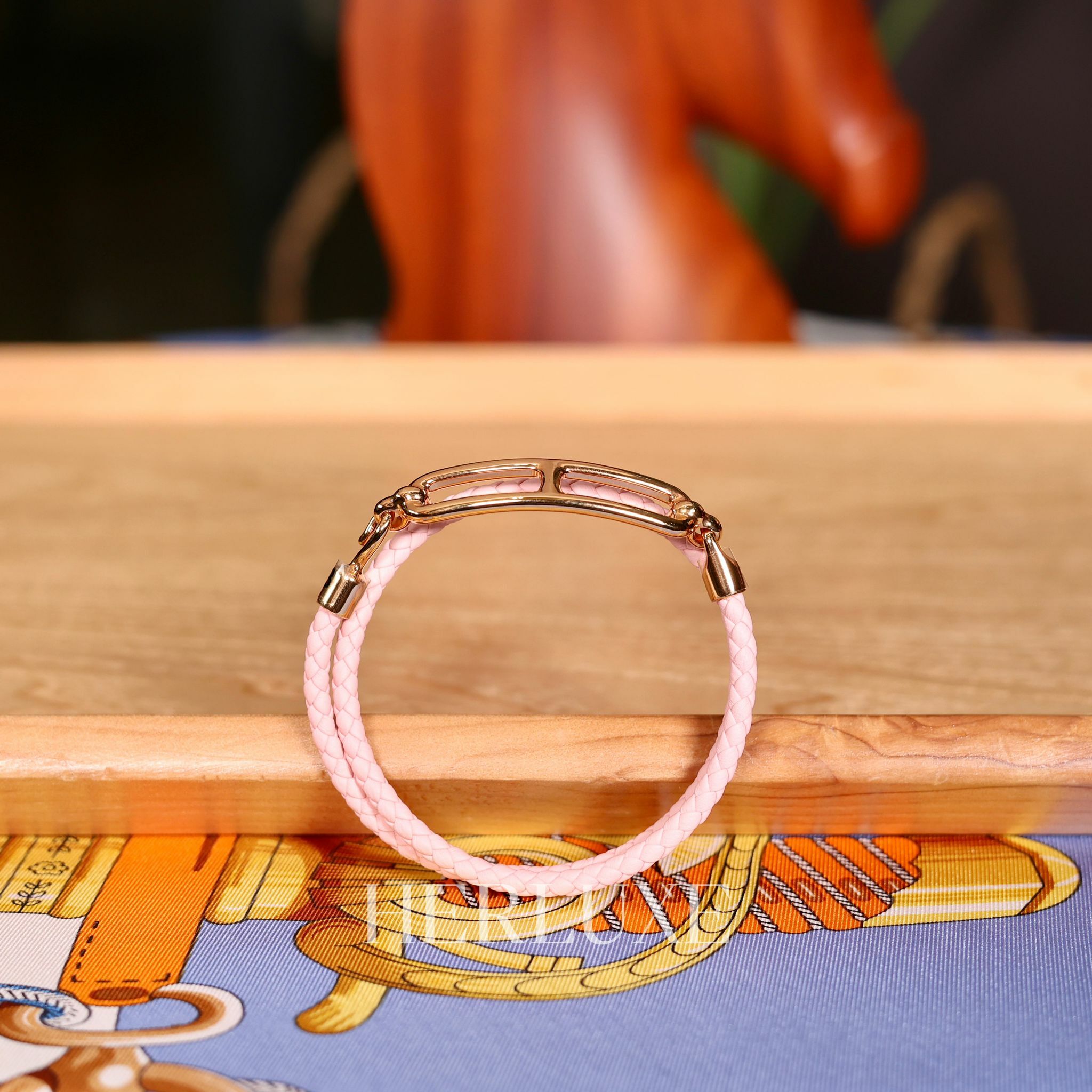 Roulis double tour tress bracelet 3Q sakura cd T3