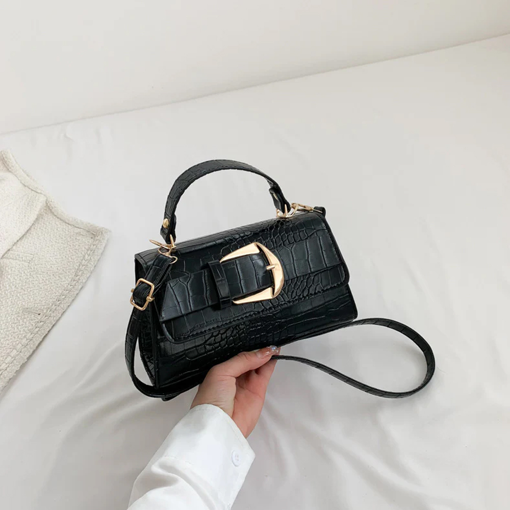 【Tory Barley 托里巴利】TRR-C037 鱷魚紋 金屬金扣包-大