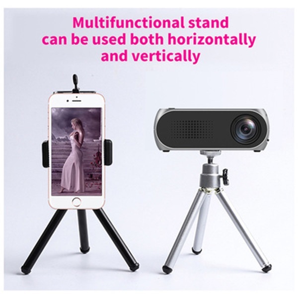 B&C Korea Home Projector 6.0MM Portable Mini Tripod Retractable Bracket Mobile Camera Camera Tripod(Random Color) B0206