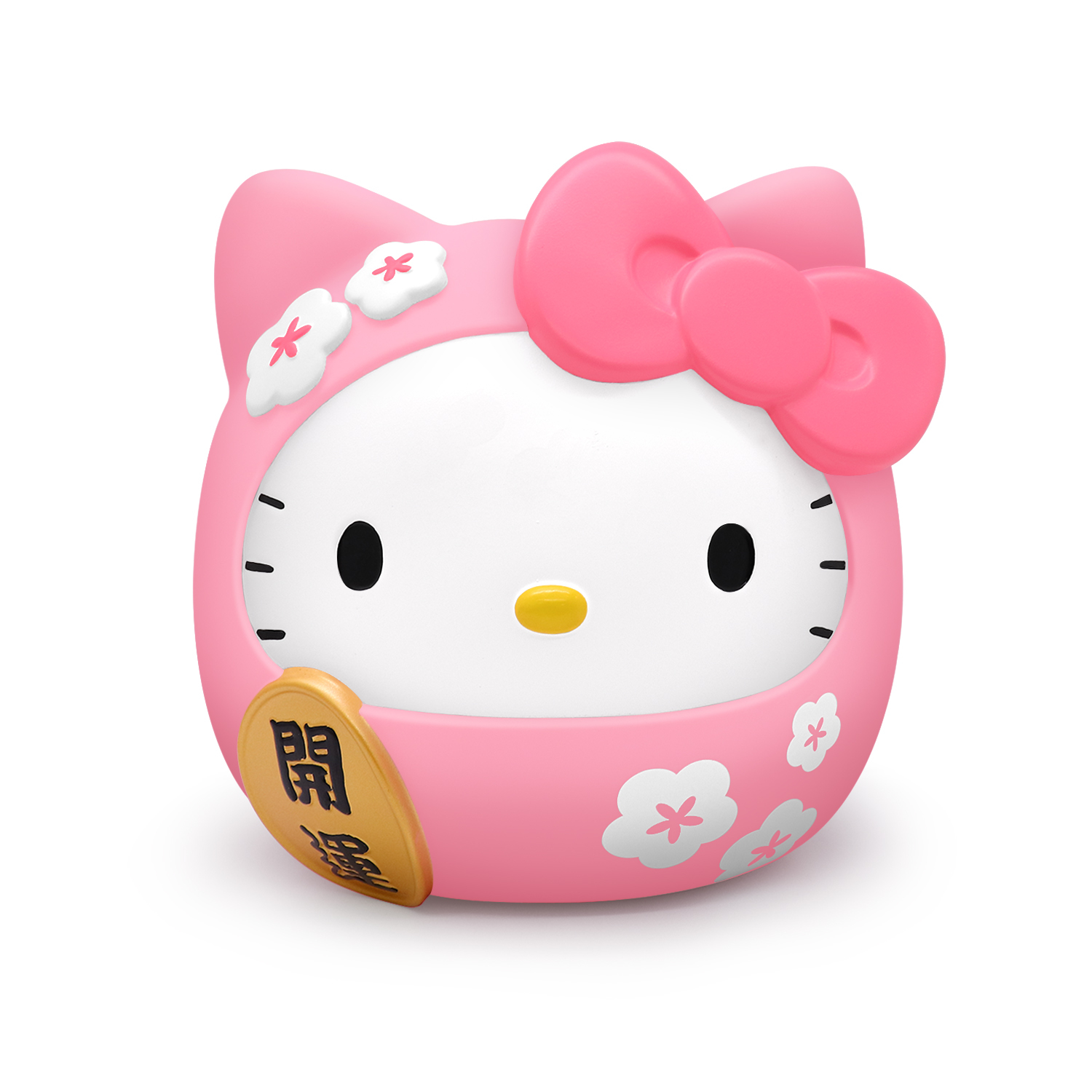 Hello Kitty 達摩造型公仔存錢筒 戀愛滿分