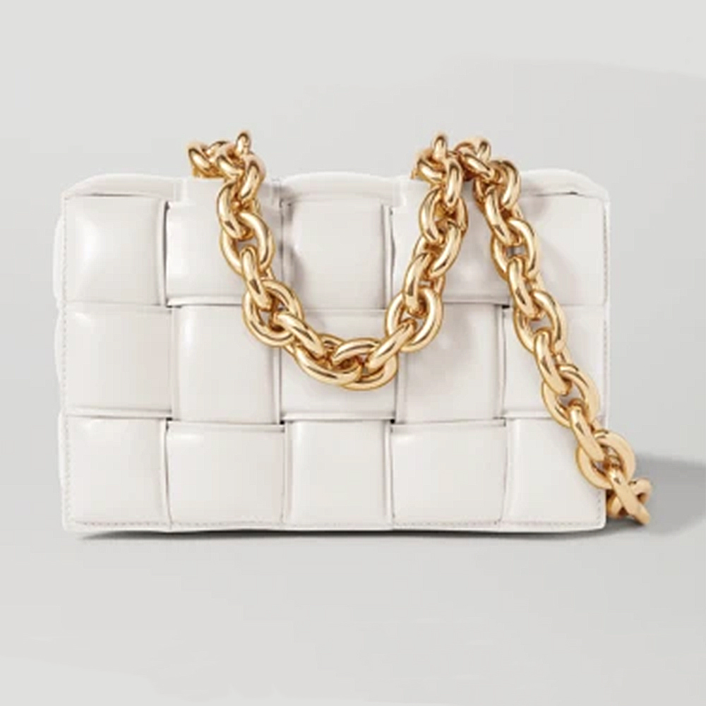 【Tory Barley 托里巴利】TRR-C038-1 白編織鍊 條包