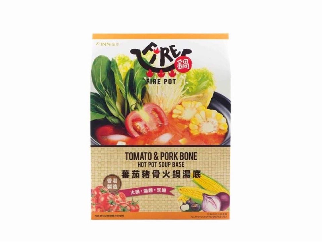 Y4: FINN 富恩 - 番茄豬骨火鍋湯底 (400g)