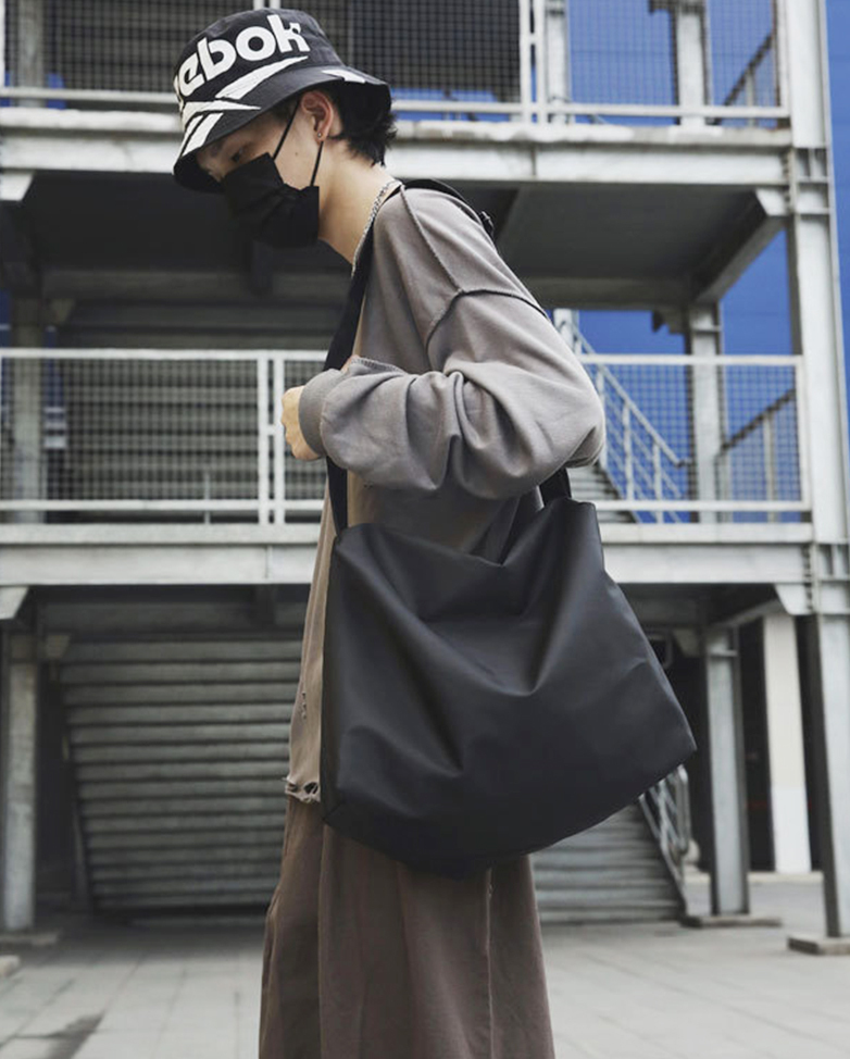 休閒尼龍韓版側斜背包