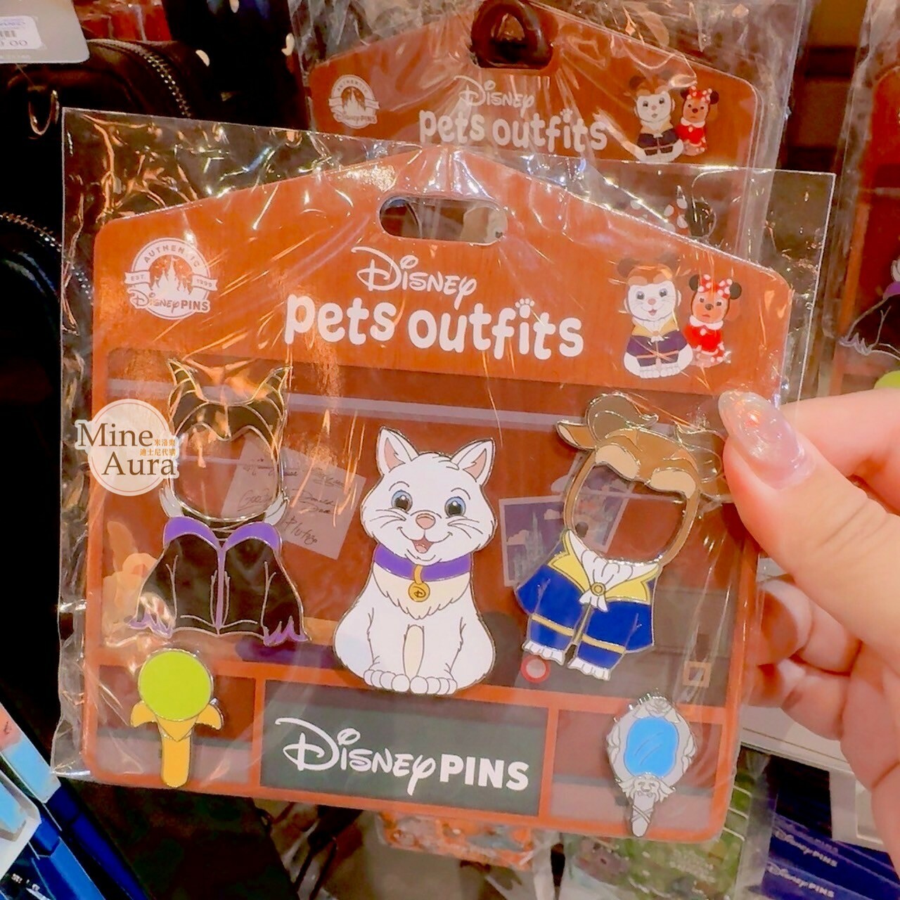 Pet outfits 系列 瑪莉貓 Marie 徽章 PIN 貓兒歷險記 The Aristocats -香港迪士尼樂園