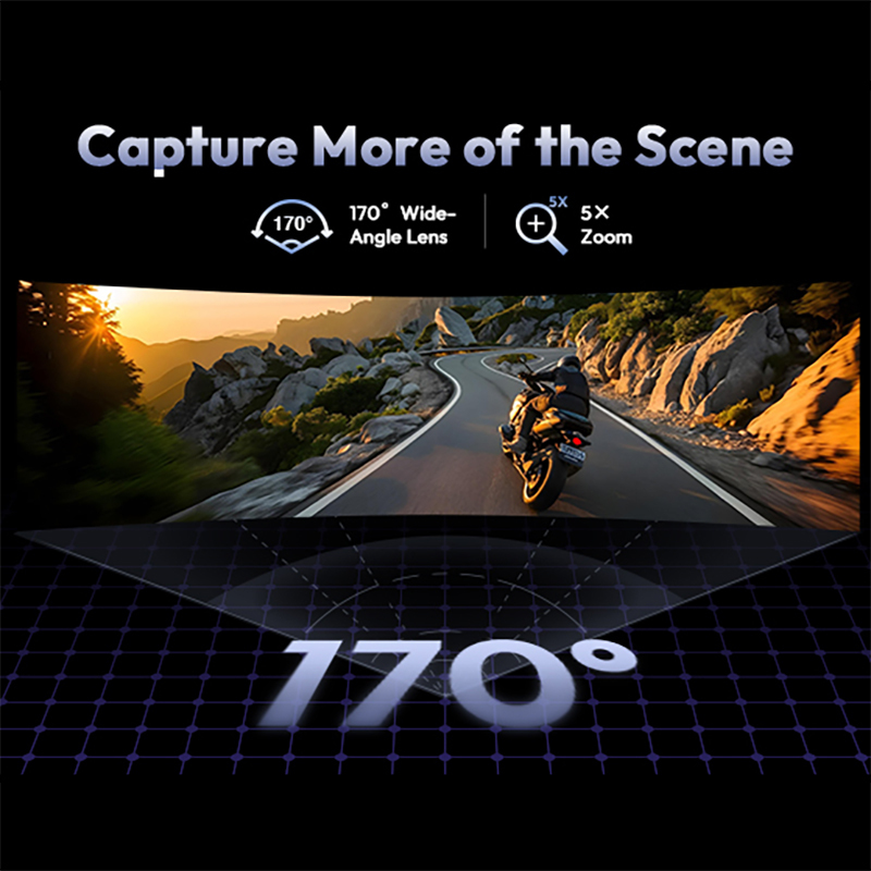 Botslab - V9H 4K超高清 2 in 1 AI智能行車記錄儀+運動相機 (附送16件運動配件套装)