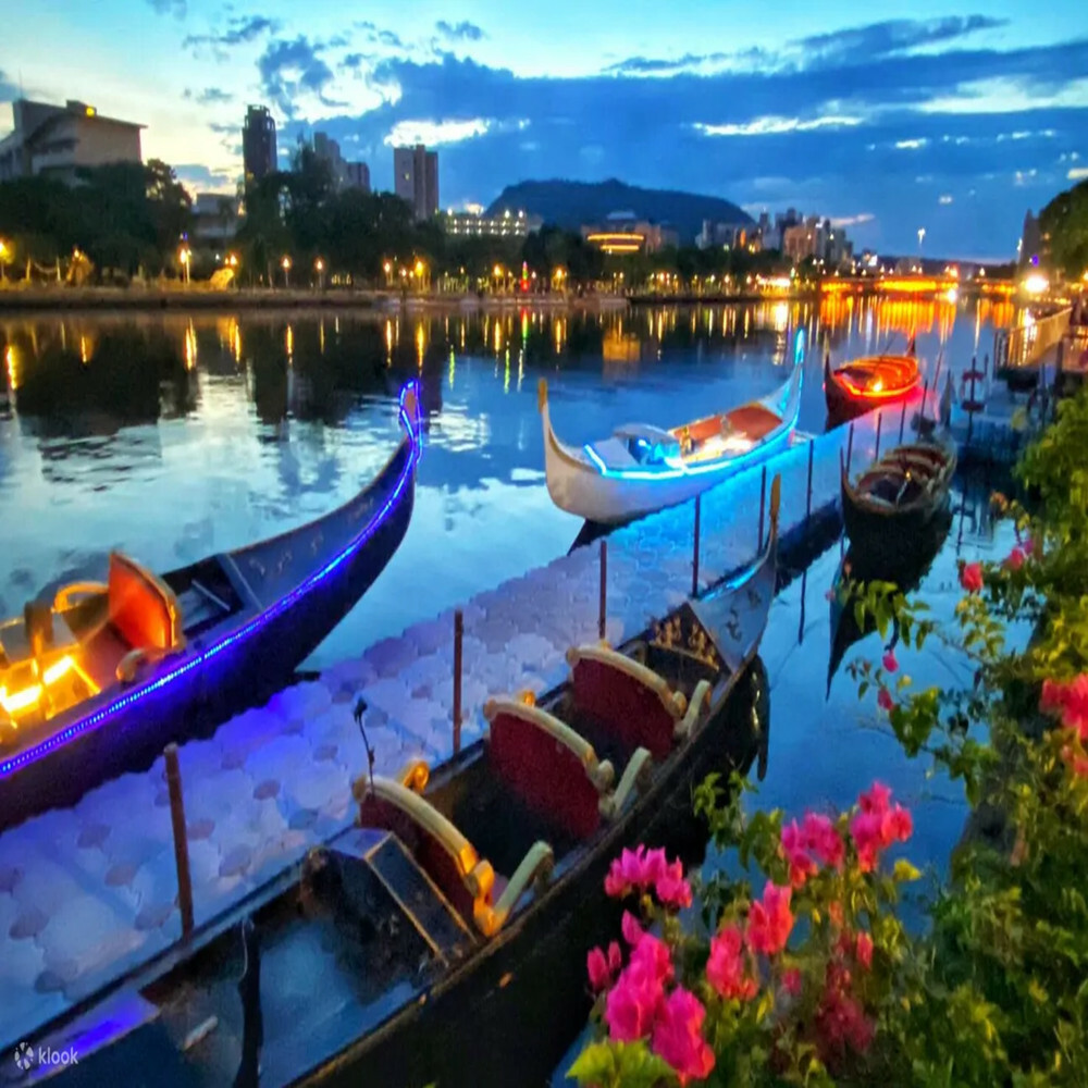 【高雄】愛河貢多拉遊河船 搭乘券 Ⓣ