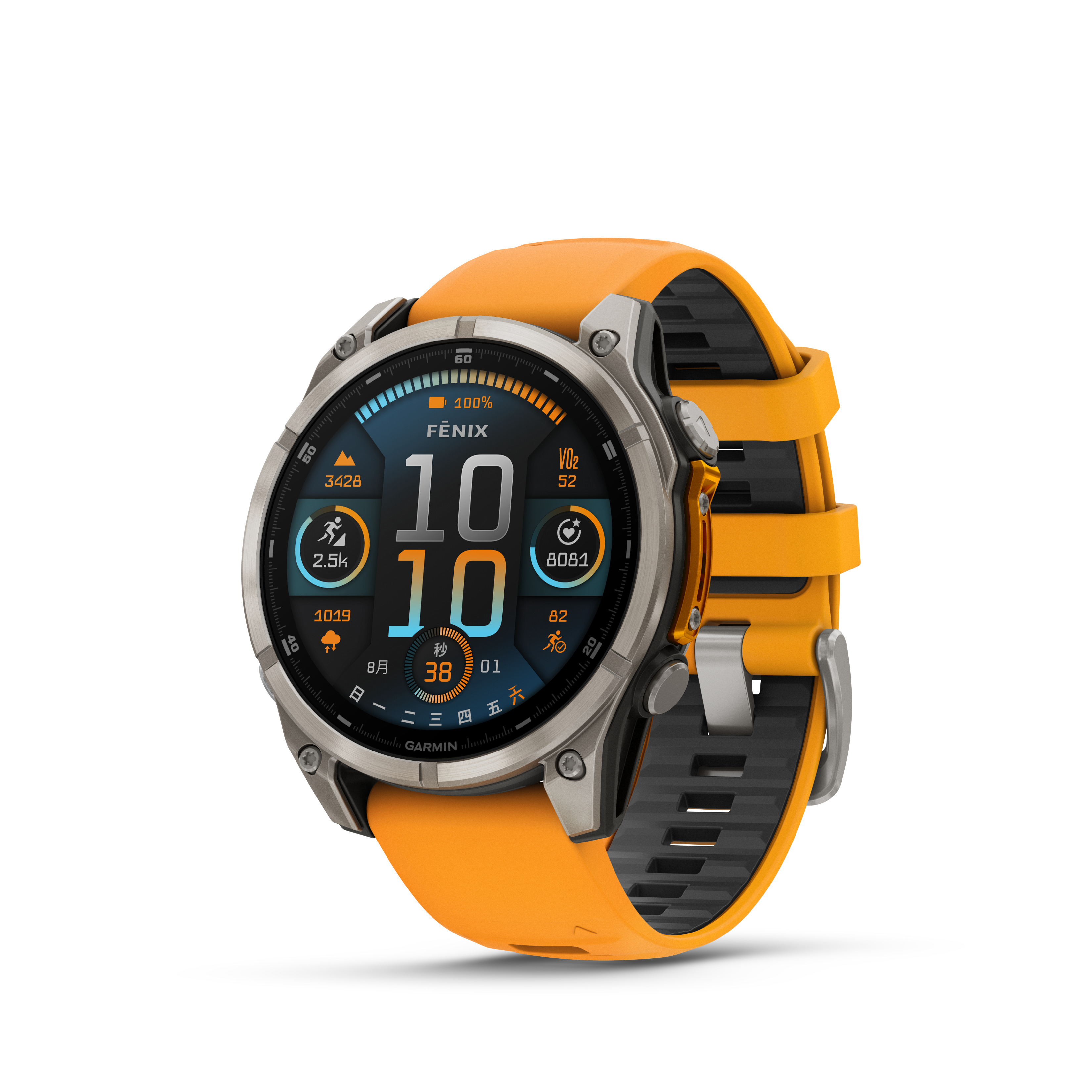 【GARMIN】FENIX 8 Amoled 系列 進階複合式運動GPS腕錶