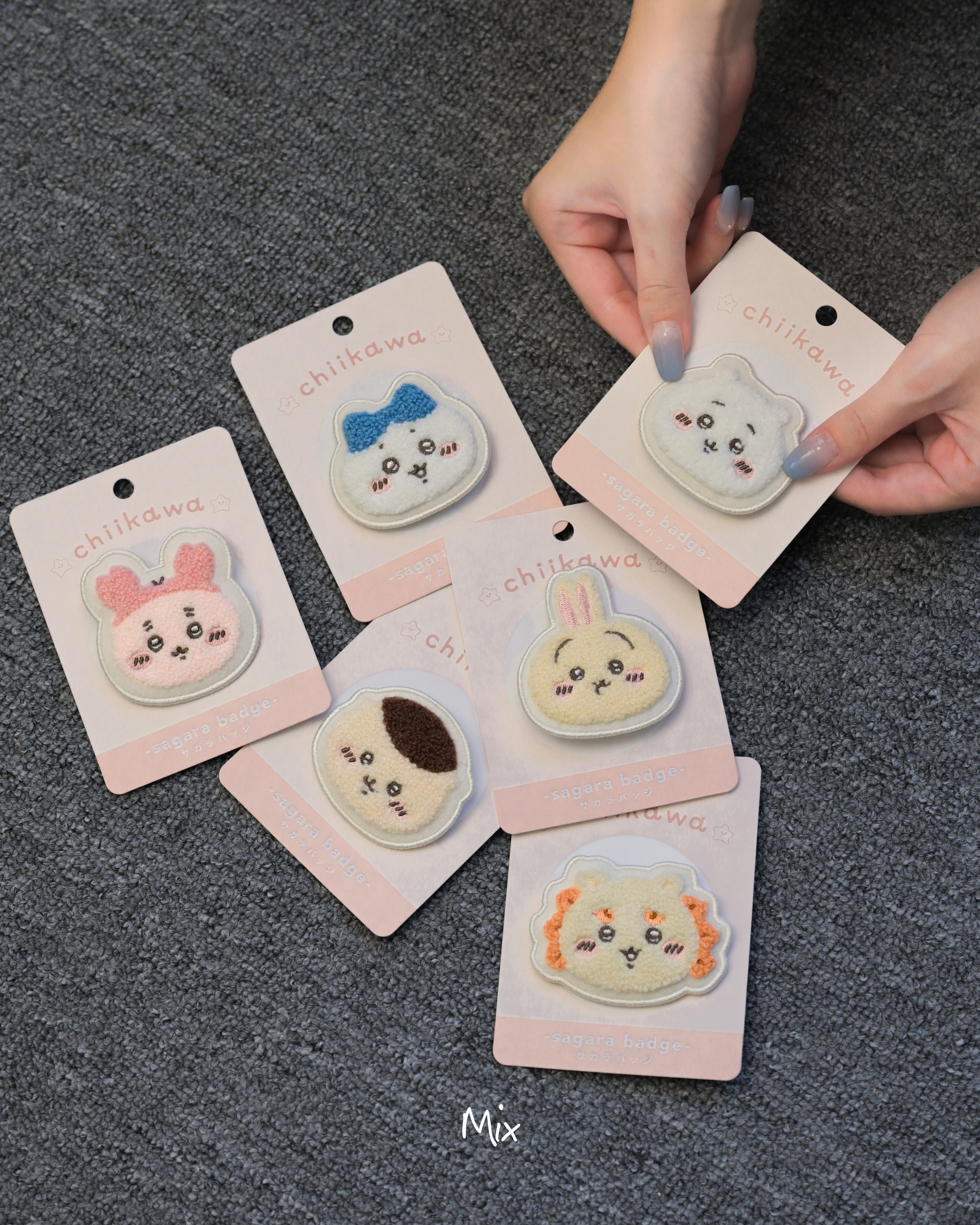 iSNEAKERS｜日本 Chiikawa 吉伊卡哇 絨毛 胸針 別針