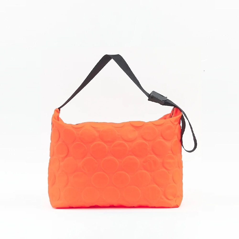 Bag'n'Noun｜DOTS SHOULDER單肩包 雙拉鍊 - 橘 (70020954ORANGE)