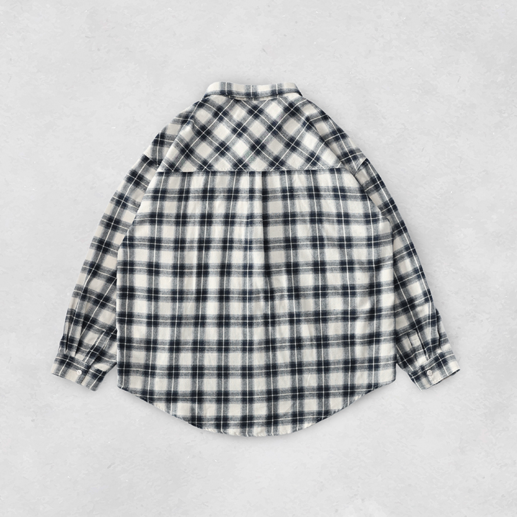 B-SIDE DAMAGE CHECKED SHIRT