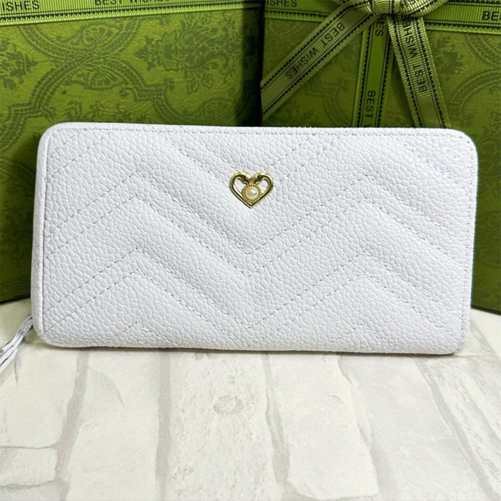 【Tory Barley 托里巴利】TRR-C017 壓紋 愛心 拉鍊長夾