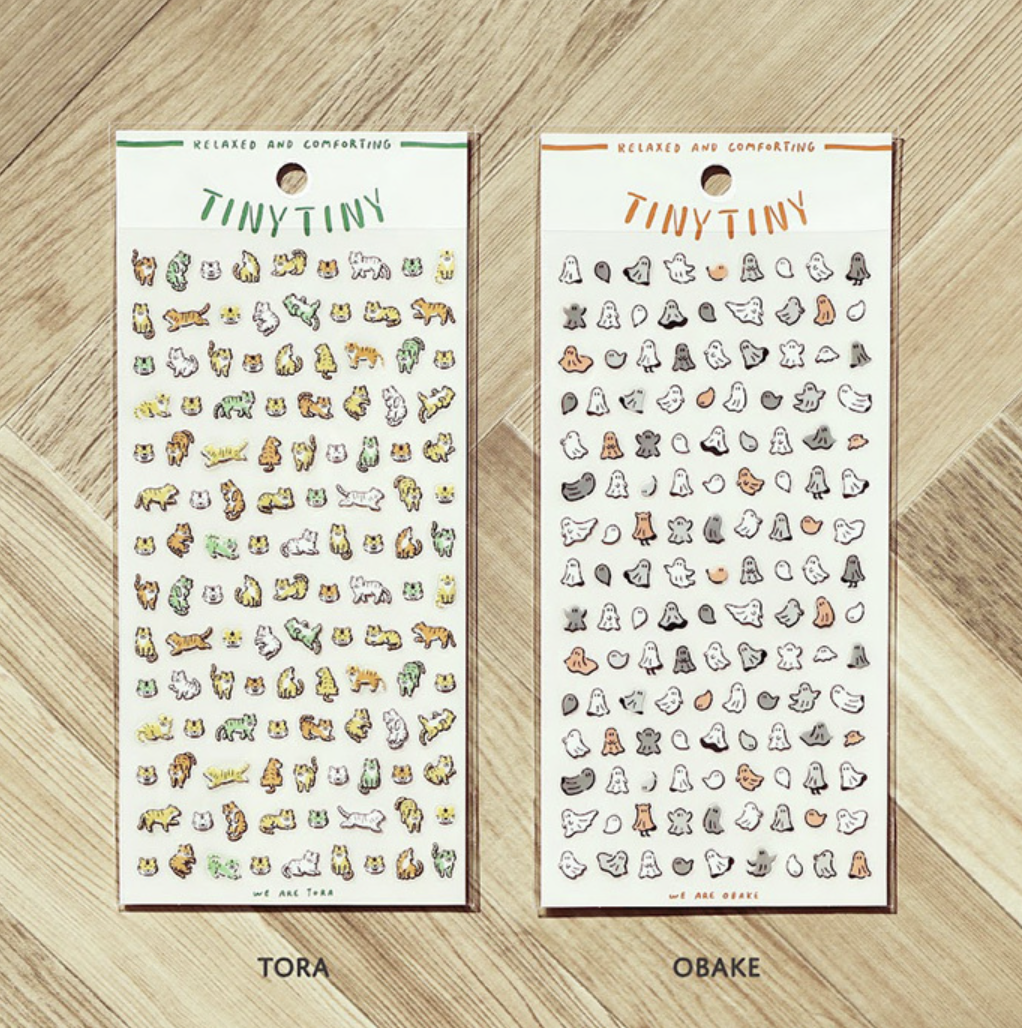 Mindwave |Tiny Tiny 迷你手帳貼紙 透明貼紙
