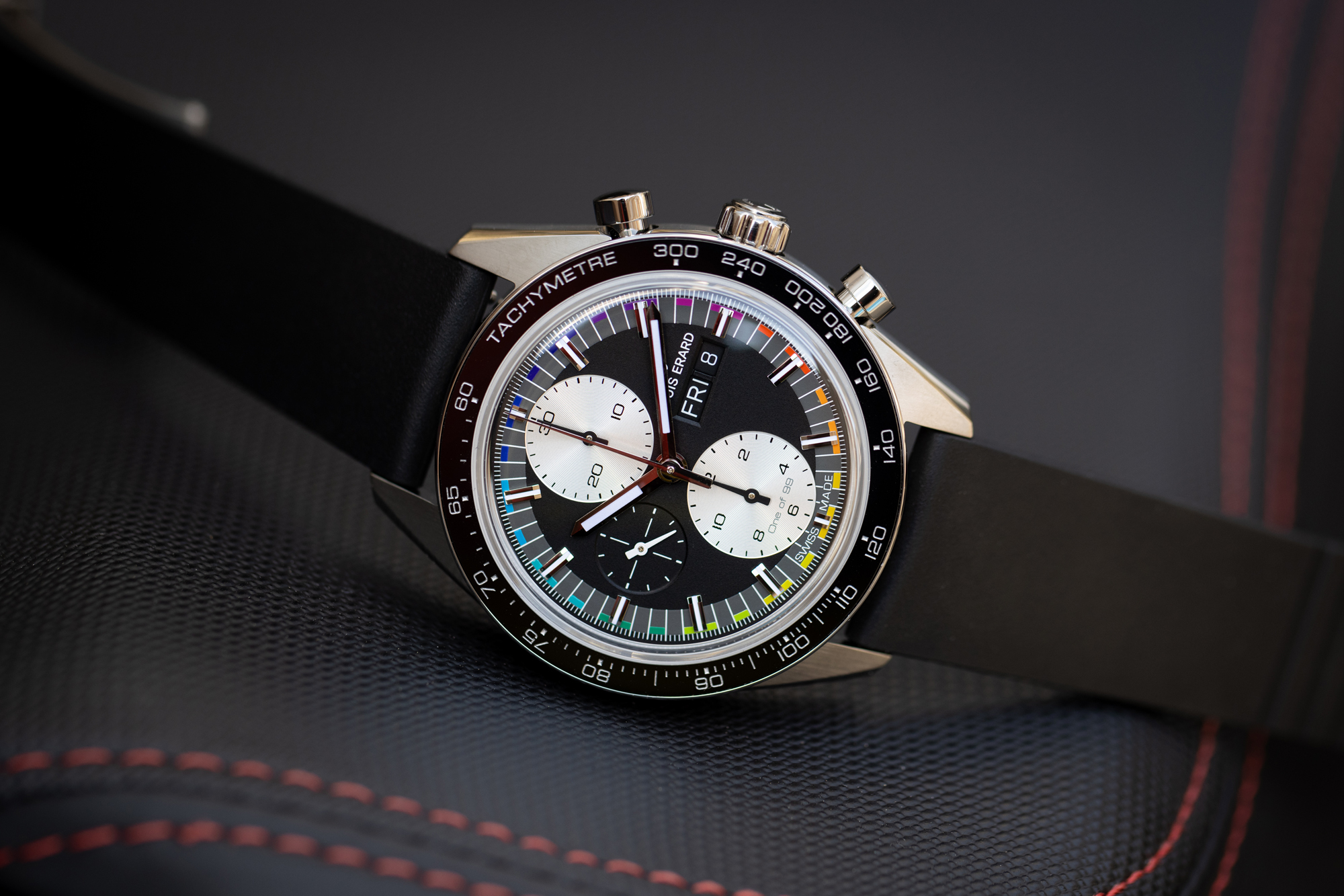 源起La Chaux-de-Fonds，展現與時俱進新風采：Louis Erard 2300 運動計時碼錶