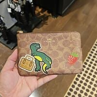 [S] COACH CW856 CRN ZIP SIG W STCKRS,IM/TAN MULTI, 196395550975 (SCO933)