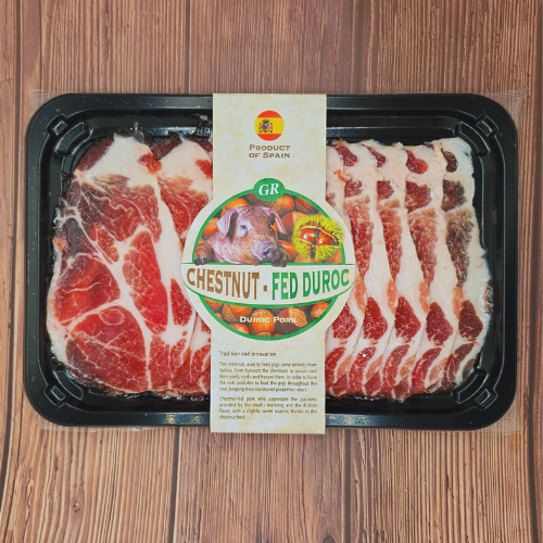 西班牙－栗飼豬梅頭肉火鍋片 250g