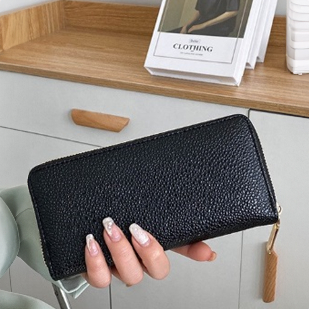 【Tory Barley 托里巴利】TRR-C021 魔鬼魚紋拉鍊長夾#中