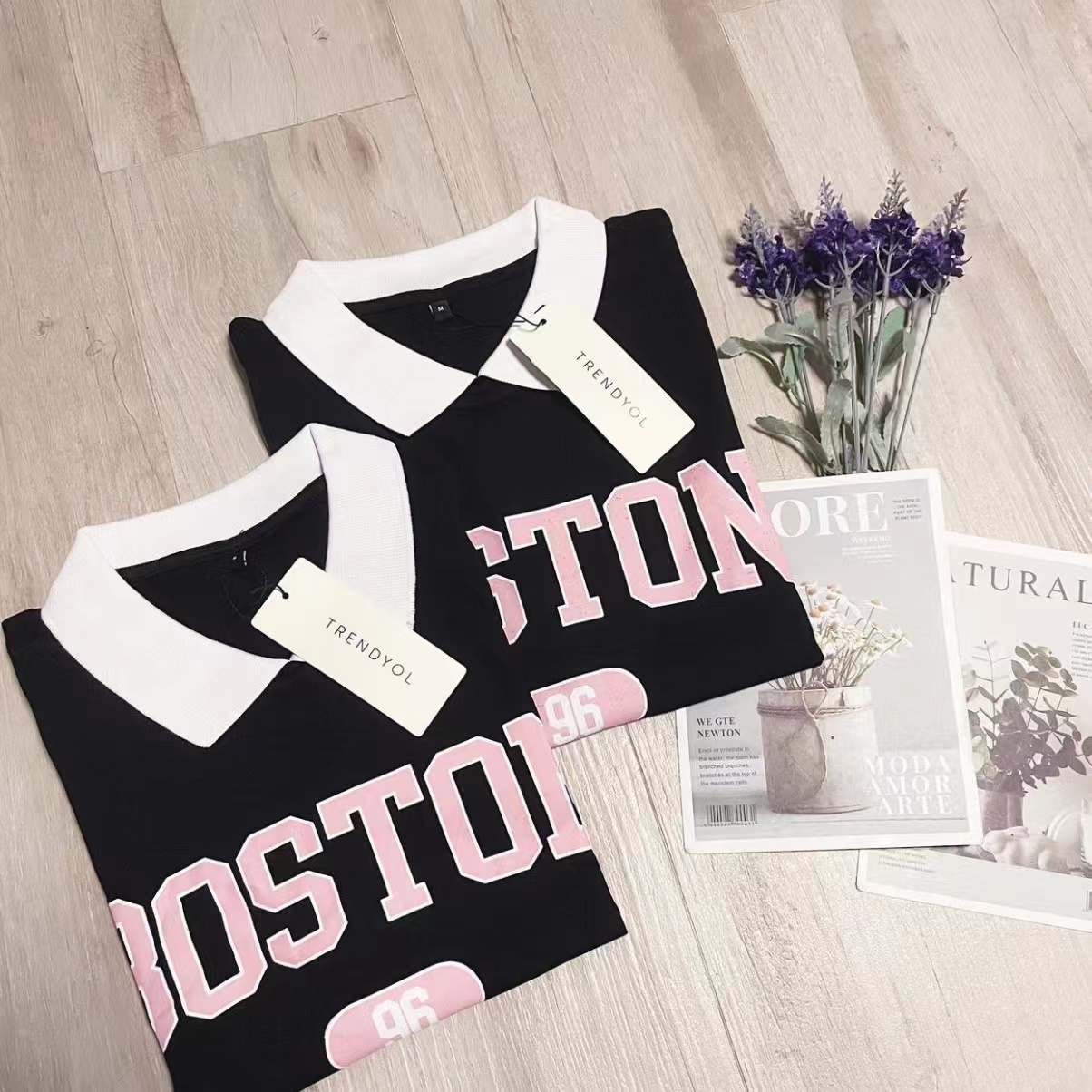 TRENDYOL POLO NECK TEE