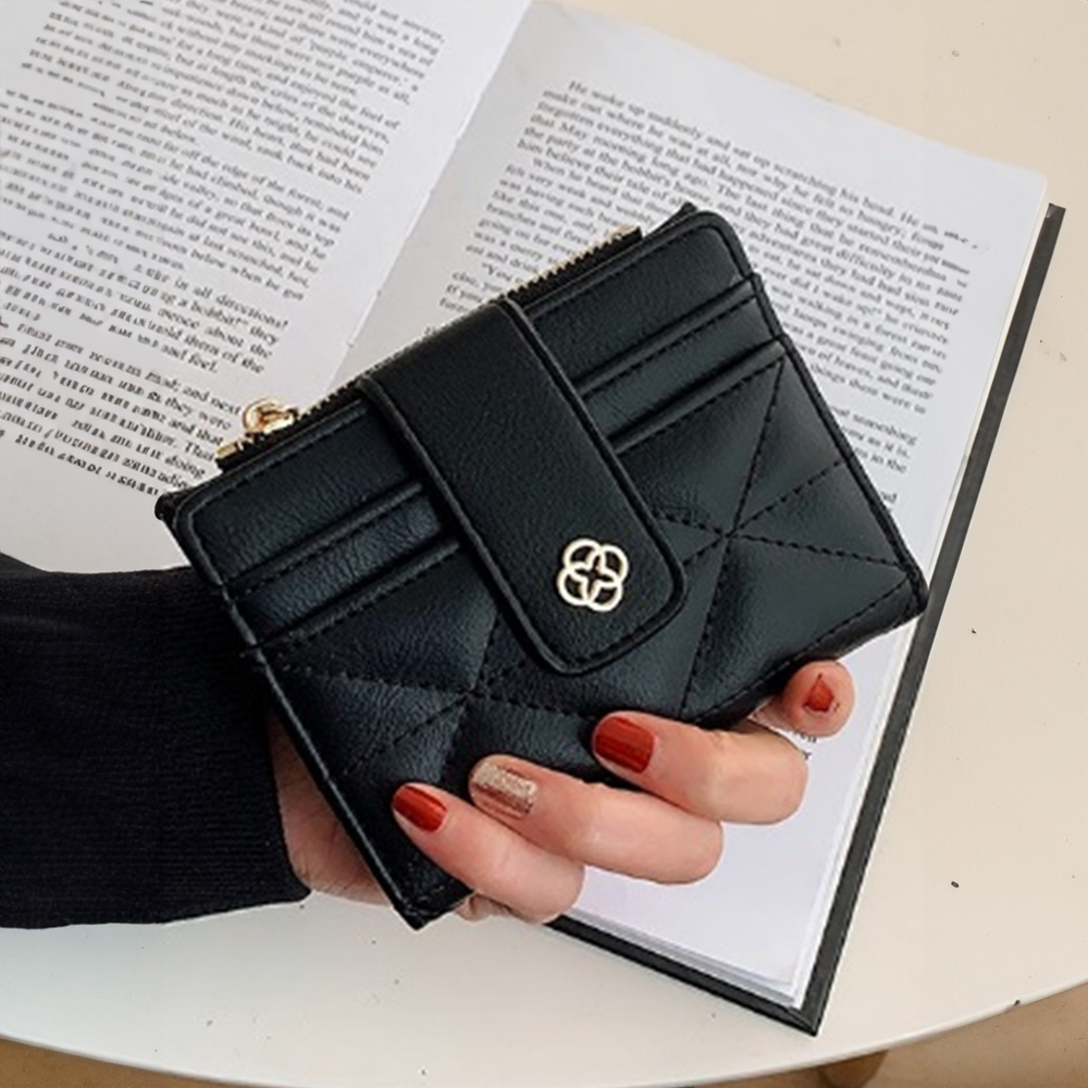 【Tory Barley 托里巴利】TRR-C023  壓紋 多卡位 兩折 錢包-小