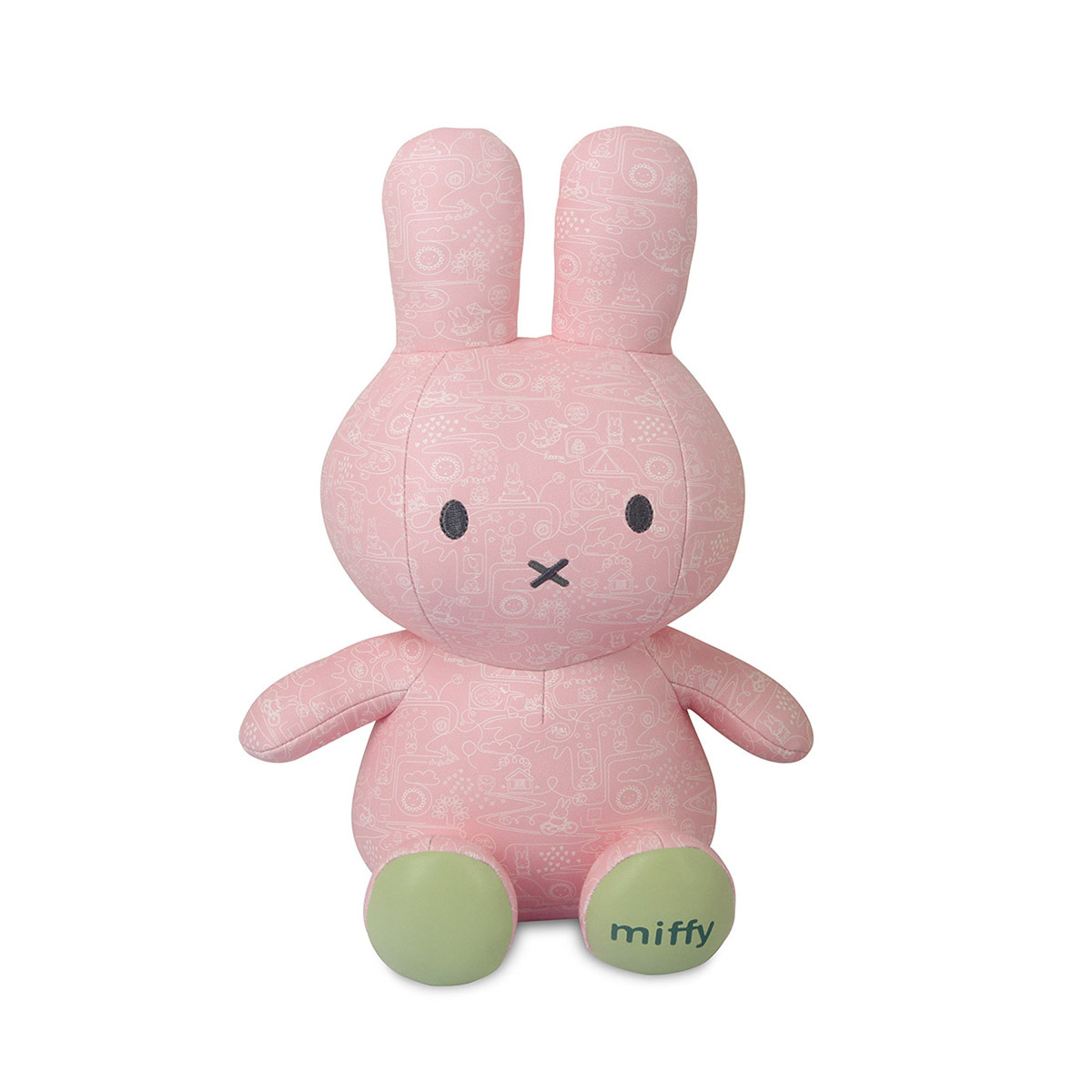 VIPO Miffy 米菲PU皮革公仔 (25cm)-粉紅色 -MIF37325