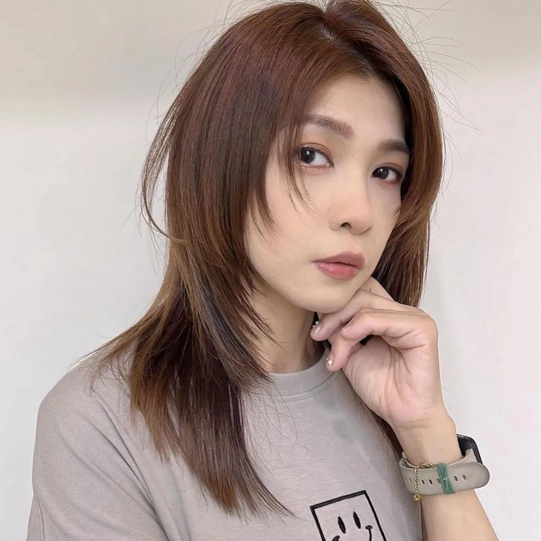 Layered Cut for Naturally Curly Hair / Created by Yishu