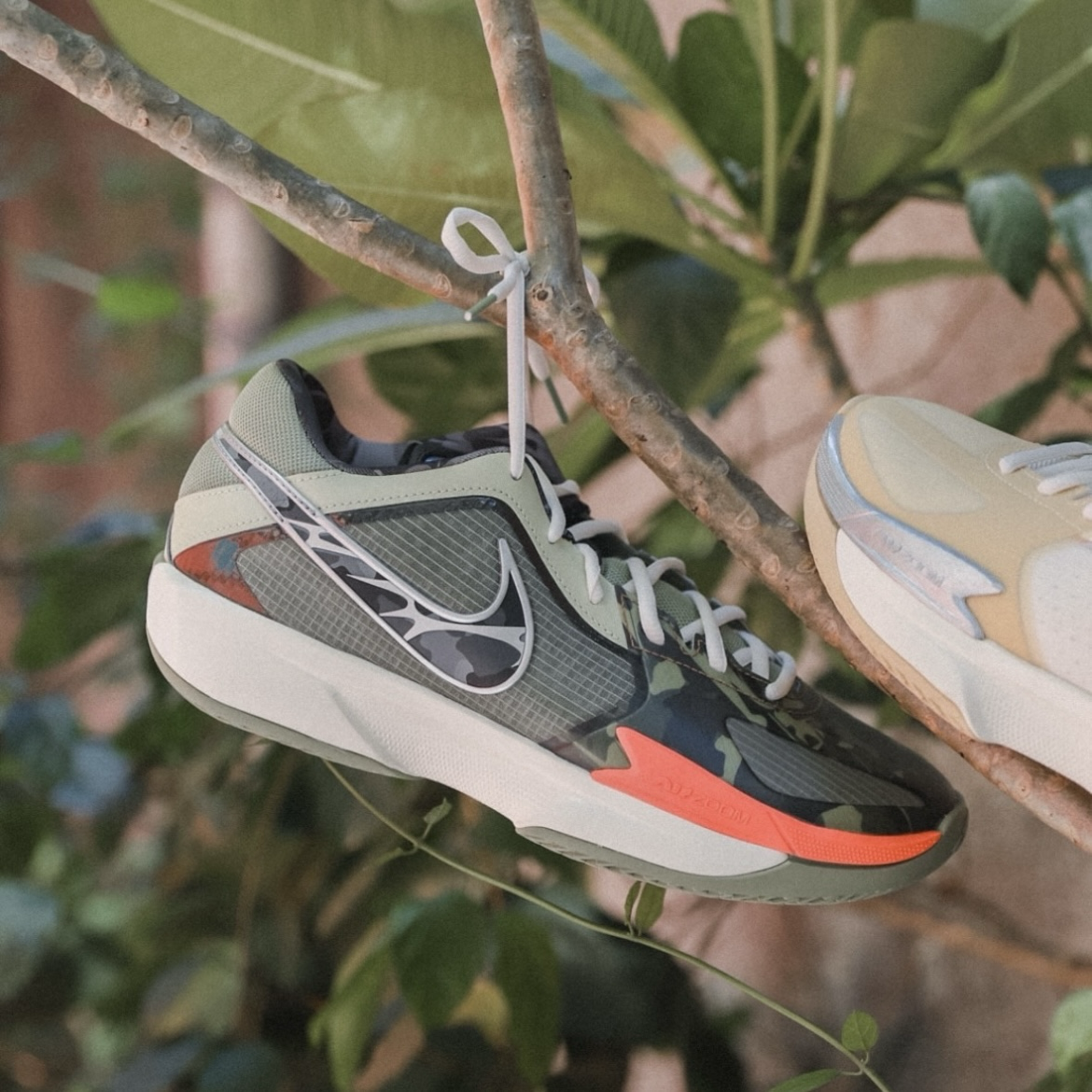 Nike Air Zoom GT Cut Cross EP Oil Green 綠迷彩 橄欖綠 綠米白 實戰籃球鞋 運動鞋