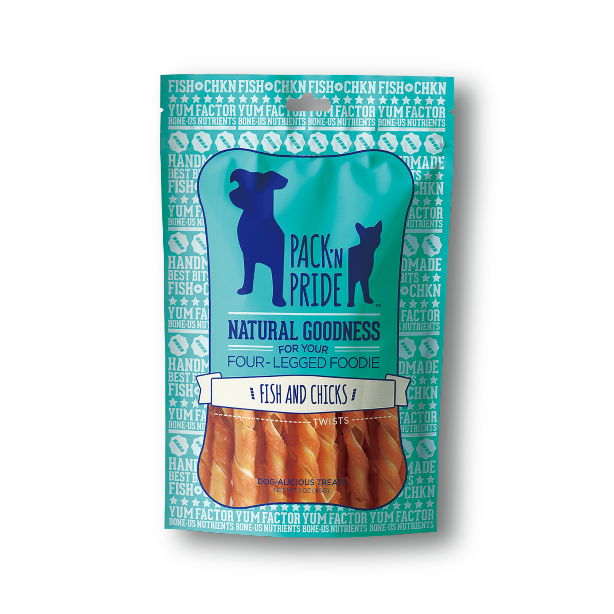 PNR90114- 雞肉鱈魚棒 (85g) 狗小食