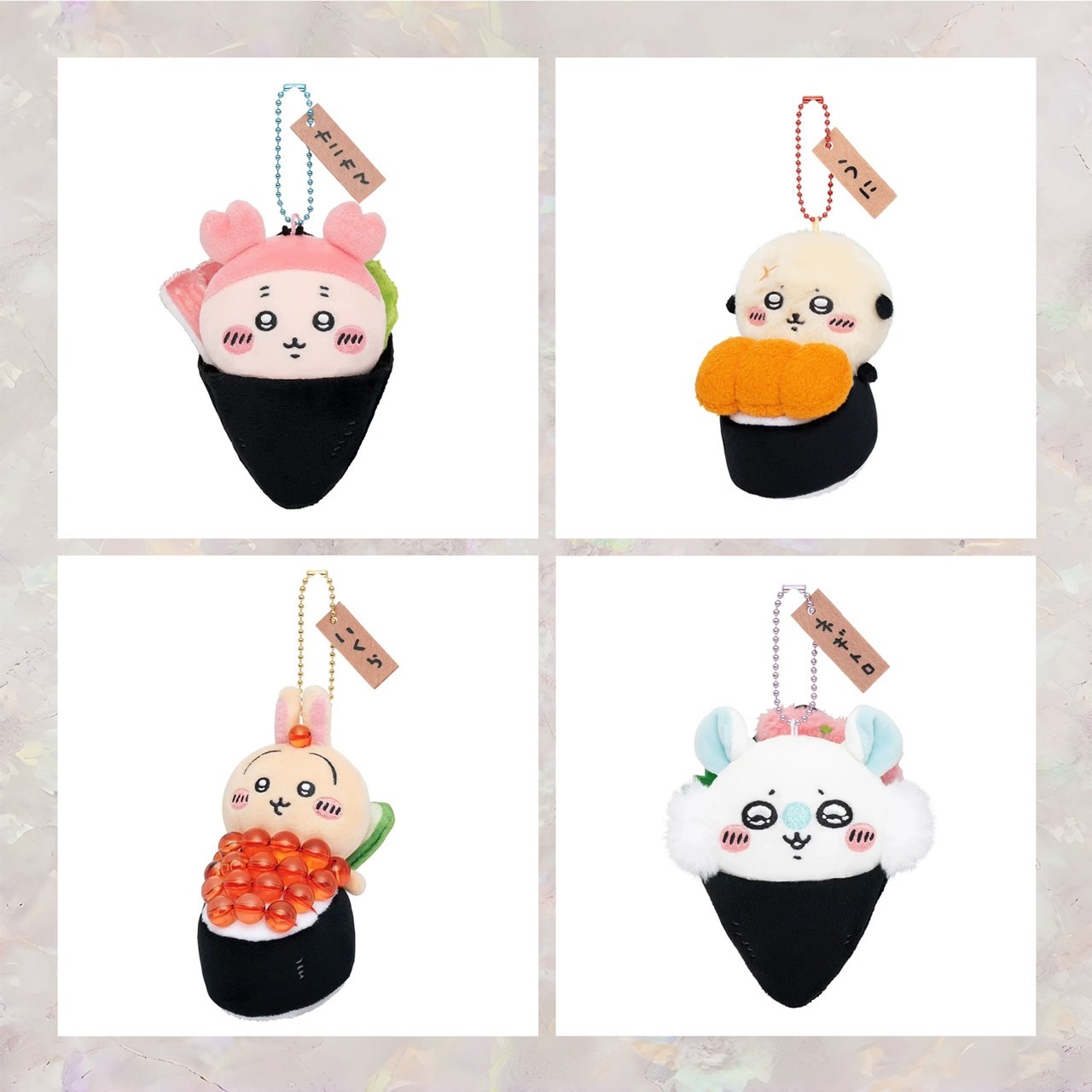 CHIIKAWA🇯🇵吉伊卡哇 壽司系列掛件🍣