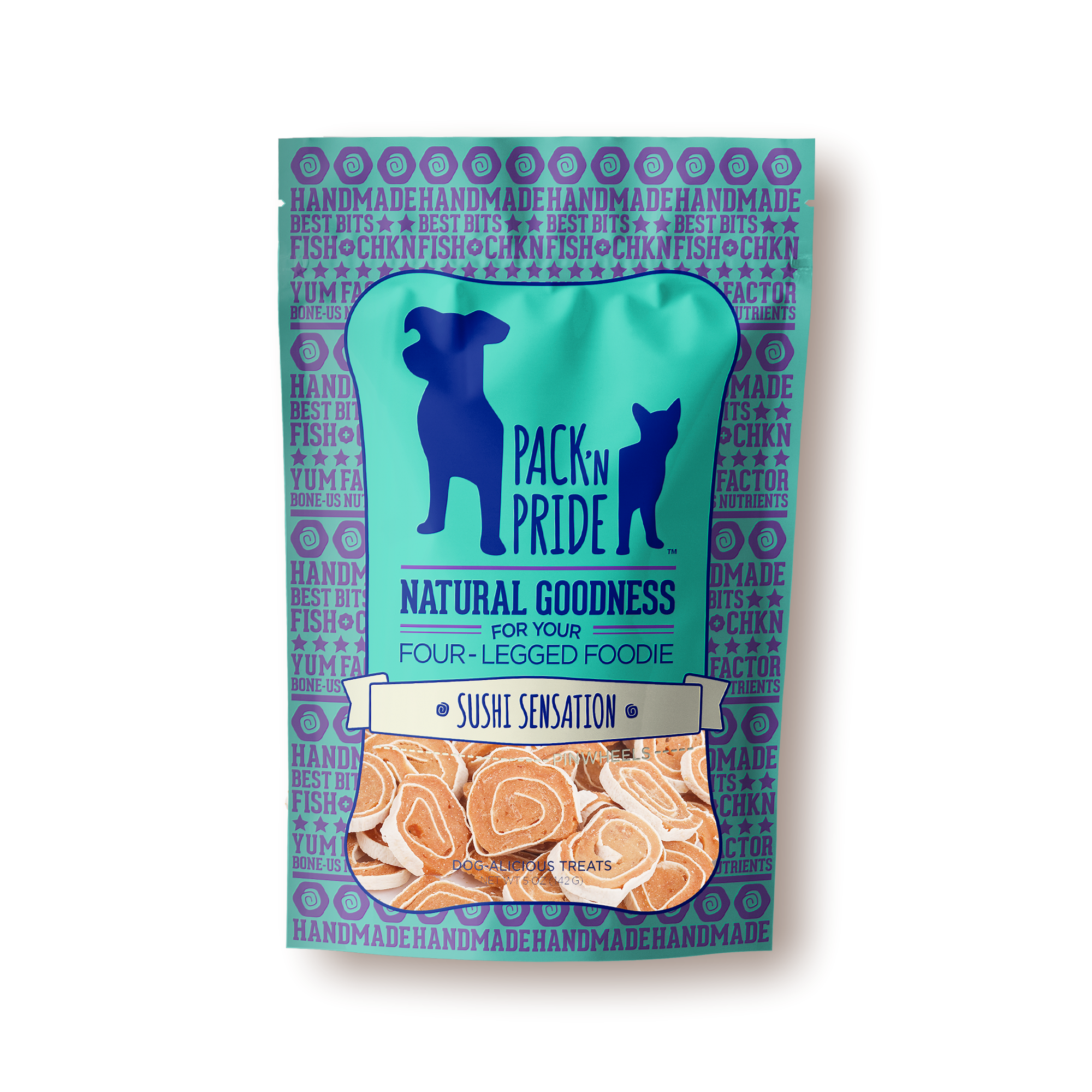 PNR90121- 三文魚卷 (142g) 狗小食