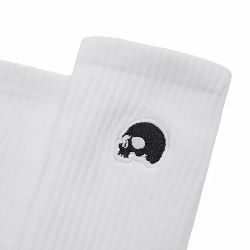 AES EMBROIDERED SKULL LOGO 3-PACK STATEMENT SOCKS