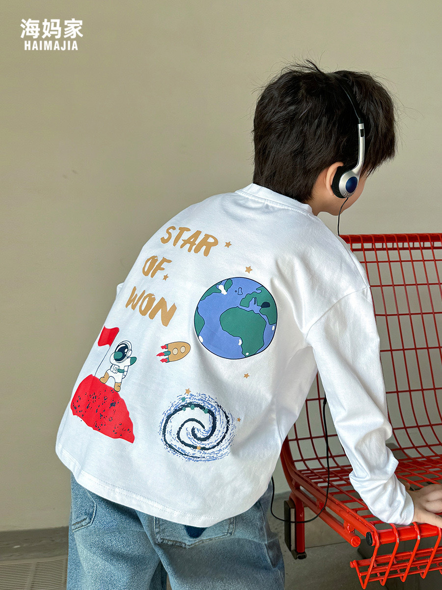 星球太空人純棉上衣