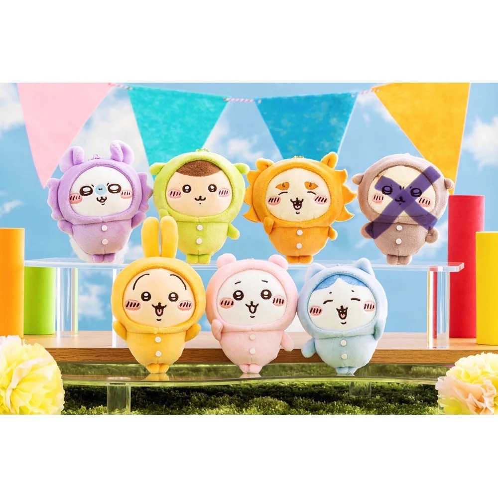 Chiikawa 掛件  睡衣派對（一套6款）【日版】