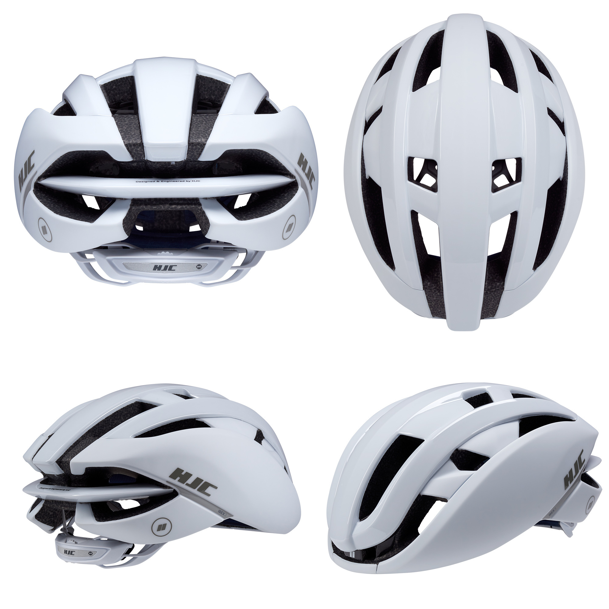 【HJC】 IBEX 3.0 自行車安全帽 / 彎月白