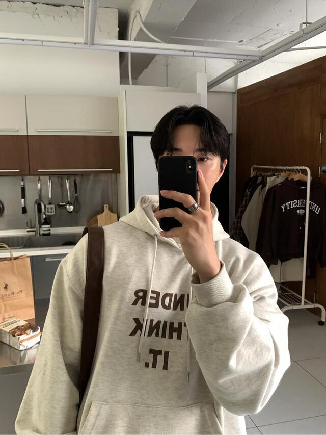 UTI高密度寬鬆連帽衫帽T