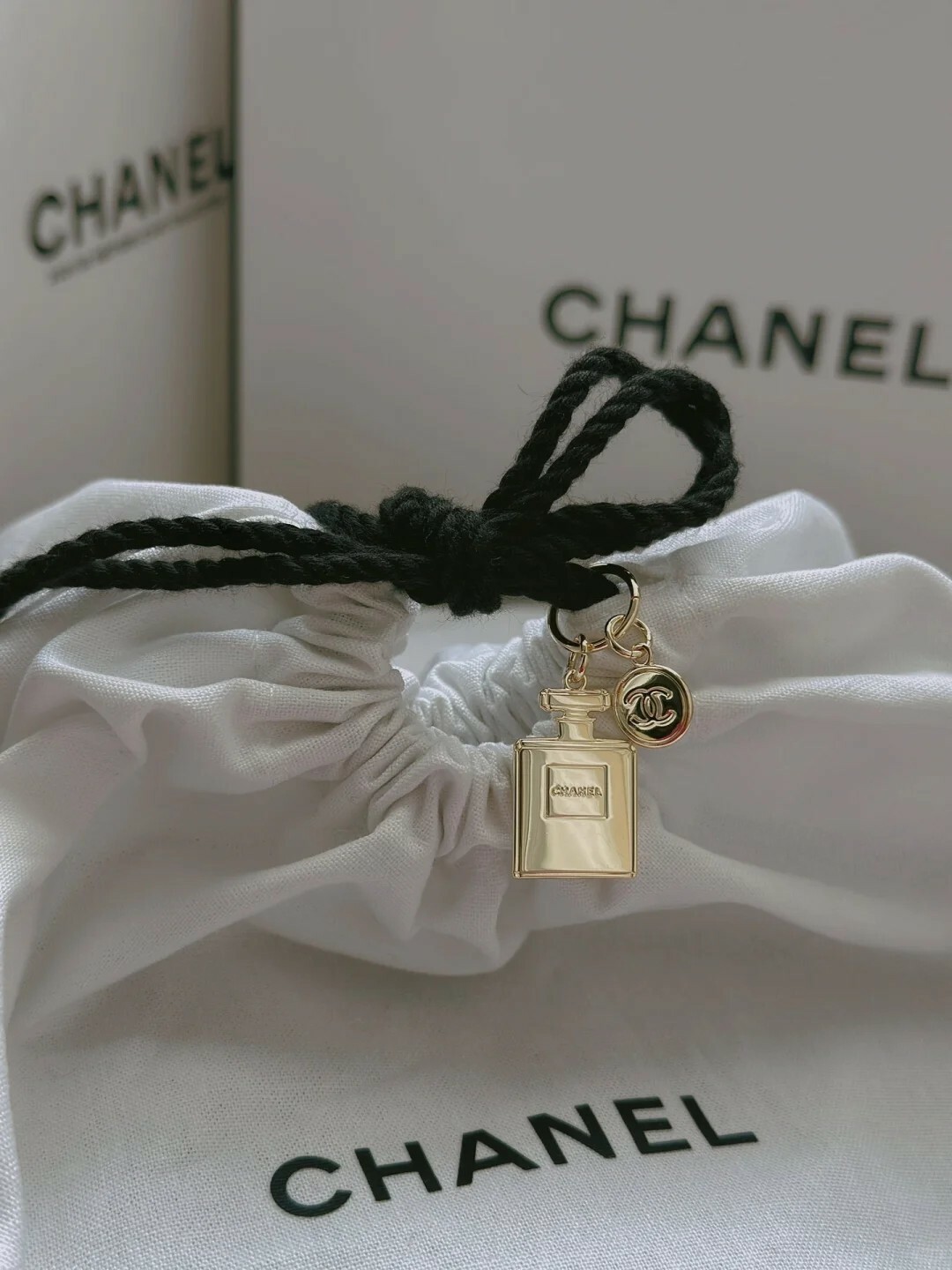 #現貨 Chanel 香奈兒 經典No5香水瓶款 吊飾