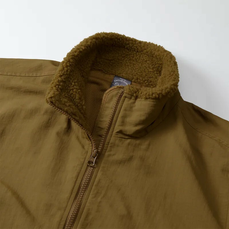 iSNEAKERS｜United Athle 羔羊毛立領毛絨外套 (有內裏)  3749501