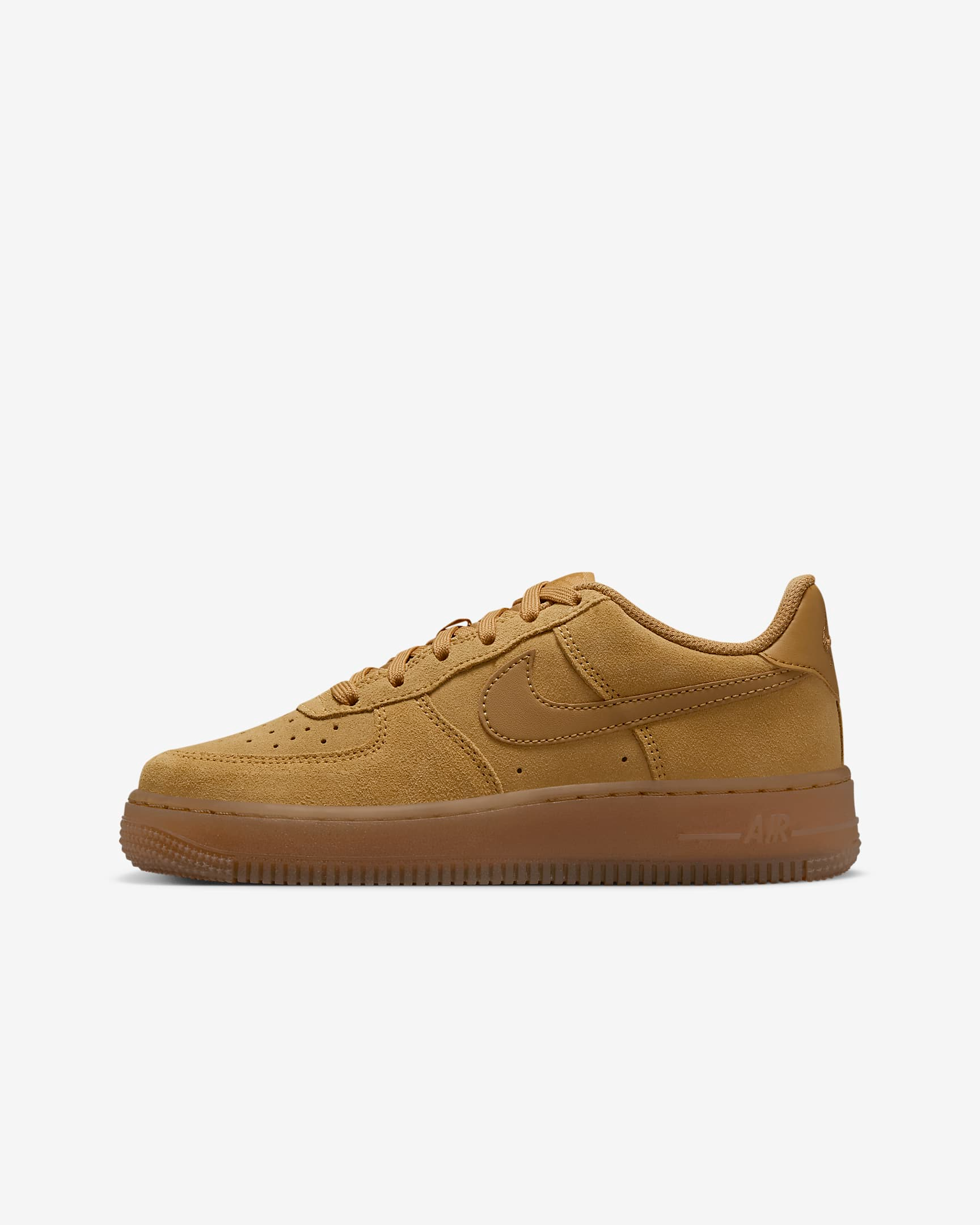 Nike Air Force 1 Low AF1 GS 女款 小麥色 大童 HQ7476-700