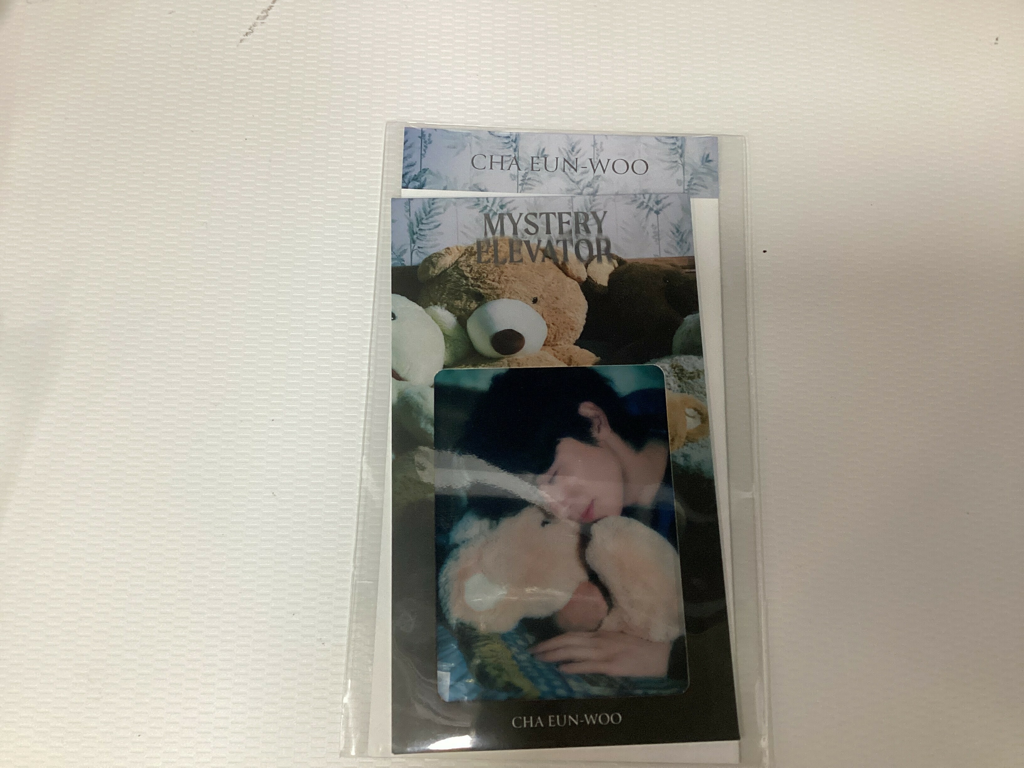 Cha eunwoo My Elevator Book mark ( Japan)